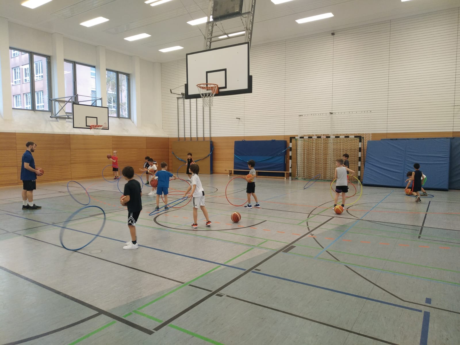 DBV Minibasketball Training Schillerstraße Charlottenburg