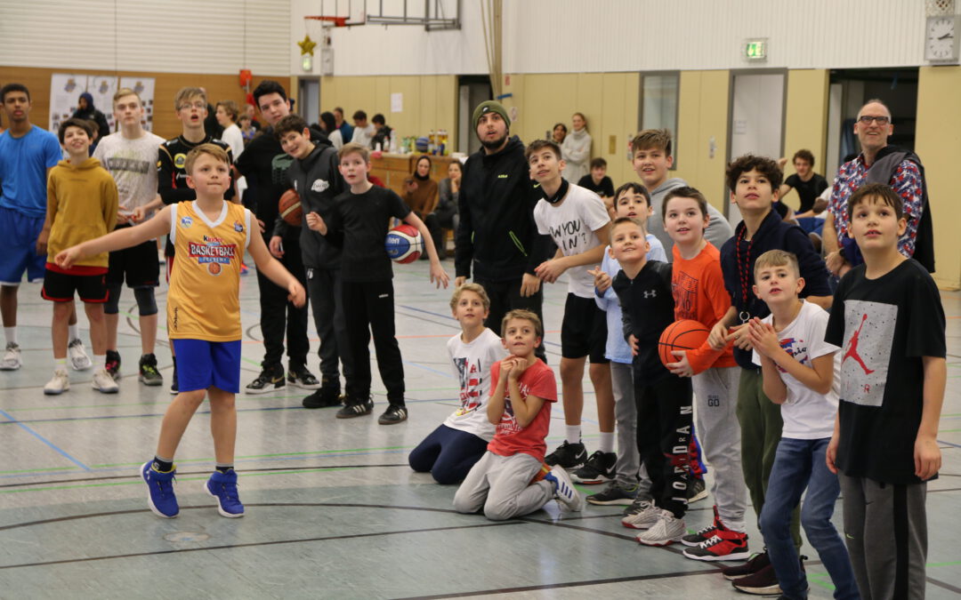 Basketball AG an der Evangelischen Grundschule Charlottenburg