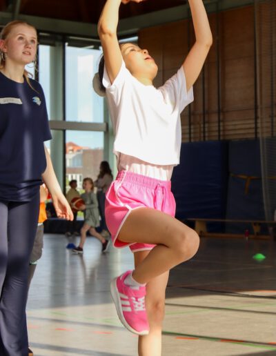 DBV Mädchen Basketball Korbleger